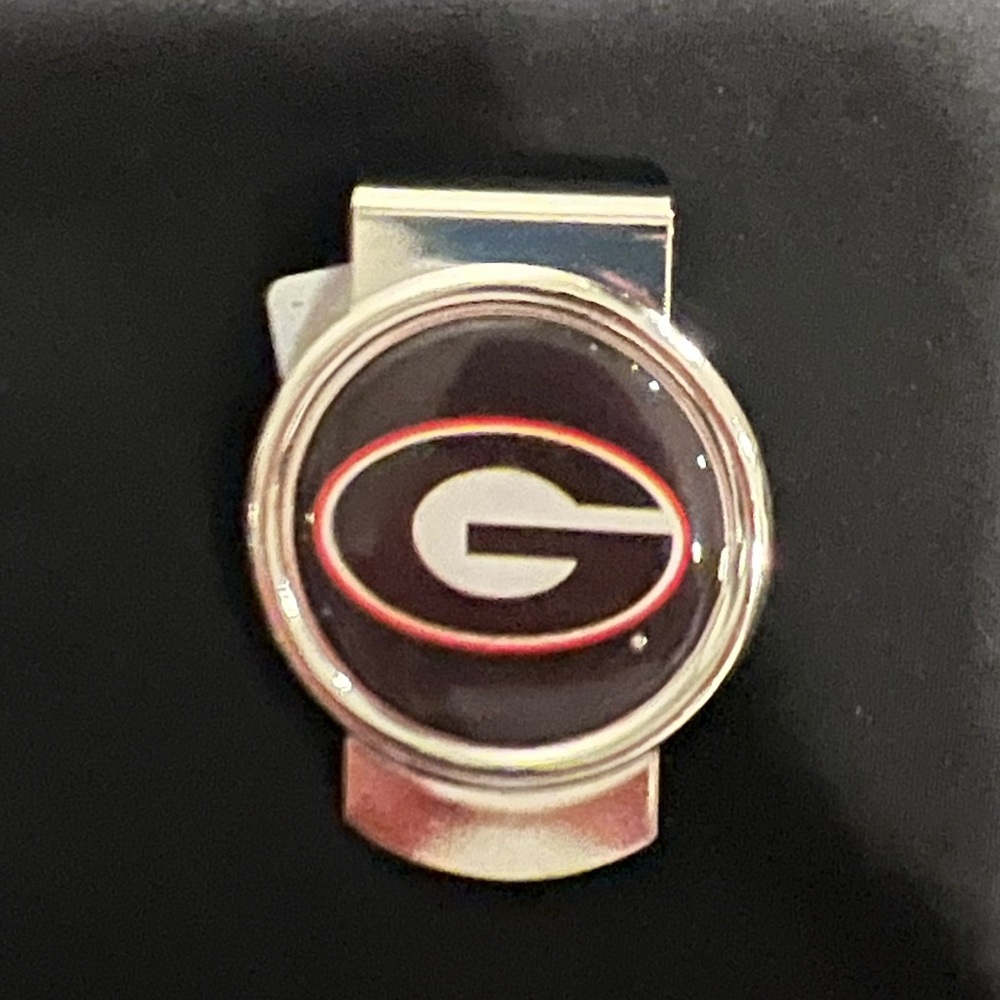 Georgia Bulldogs UGA money clip, nwt
